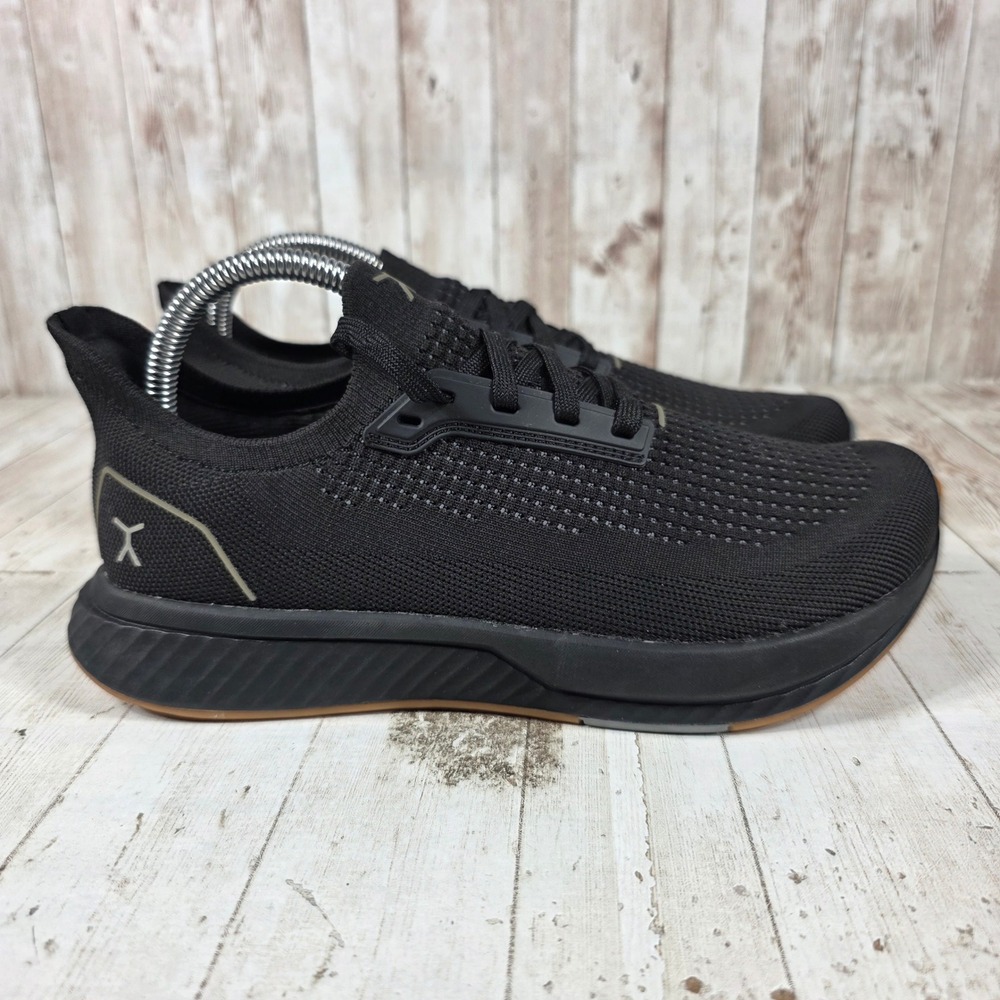 Flux Footwear Adapt Black Gum Minimalist Zero Drop Shoes Womens 9 Mens 7.5